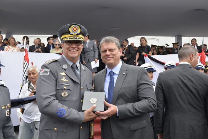 Cerimônia de passagem do cargo de Comandante Geral da Polícia Militar ao Coronel PM Cássio Araújo de Freitas