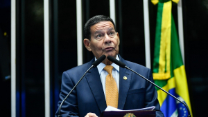 Plenário do Senado Federal durante sessão não deliberativa.