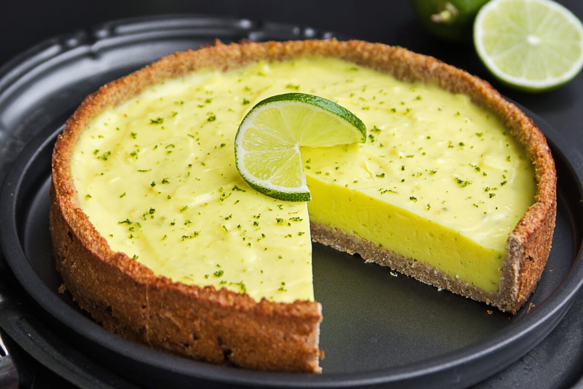 Torta de limão para a ceia de Natal 