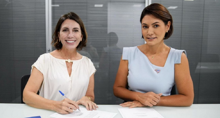 rosana valle e michelle bolsonaro