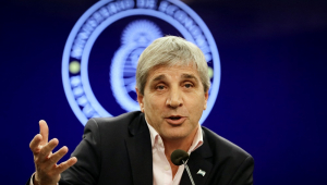 MINISTRO DA ECONOMIA DA ARGENTINA-LUIS CAPUTO