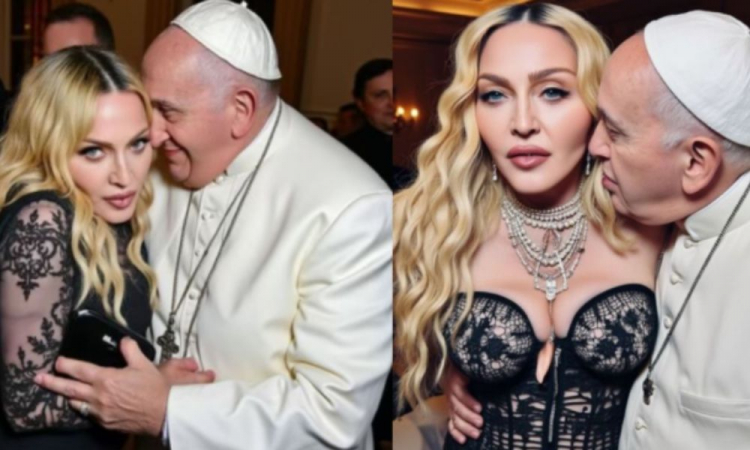 madonna e papa francisco