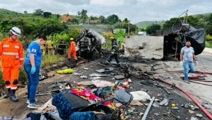 Acidente em Minas Gerais é a maior tragédia em rodovias federais desde 2007