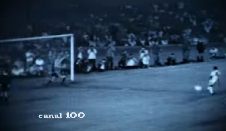 Milésimo gol de Pelé no Canal 100