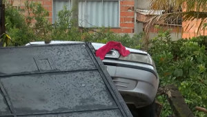 Estrago causado pela chuva em Minas Gerais