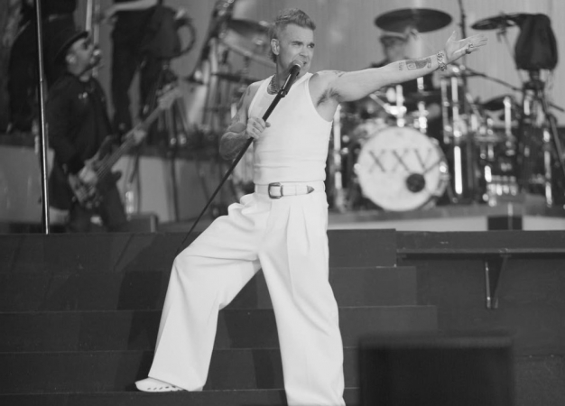 Robbie Williams em show no Hyde Park