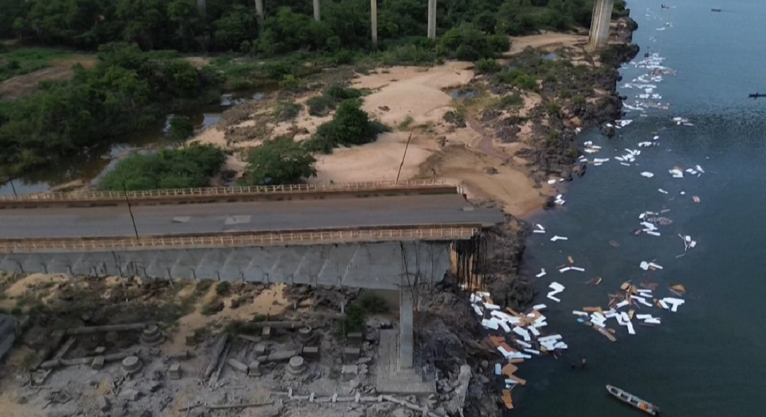 ponte tocantins maranhão queda