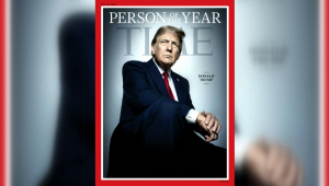 trump na capa da Revista Time