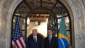 O presidente dos EUA, Donald Trump e Bolsonaro