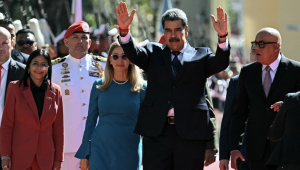 VENEZUELA-INAUGURATION-MADURO