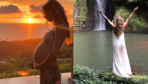 Gisele Bündchen surpreende fãs e exibe barrigão em vídeo motivacional: ‘Felicidade é um trabalho interno’