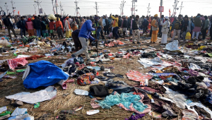 Debandada durante o festival religioso Kumbh Mela na Índia