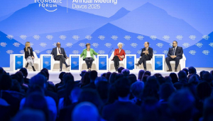 Fórum Econômico Mundial, em Davos