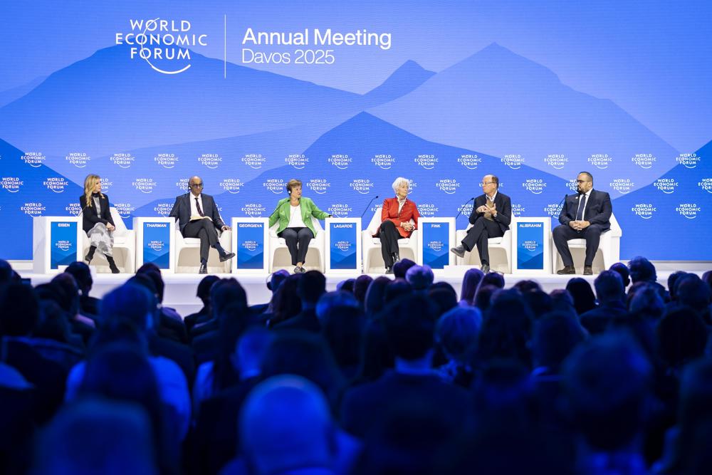 Fórum Econômico Mundial, em Davos