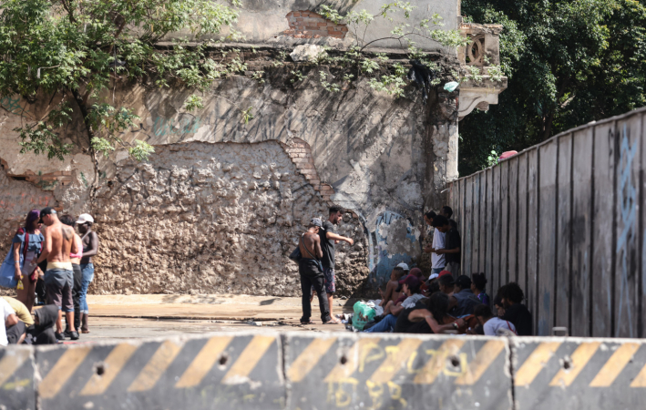 Muro na Cracolândia