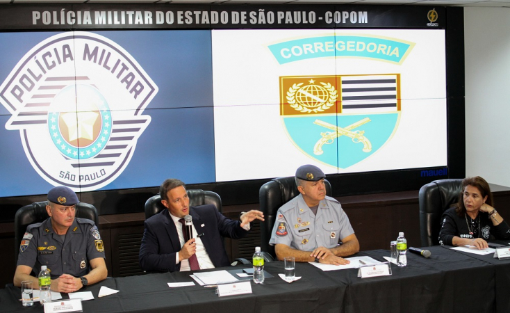 Conferenza stampa al Copom sul caso Gritzbach e cerimonia di cambio comando del GCM