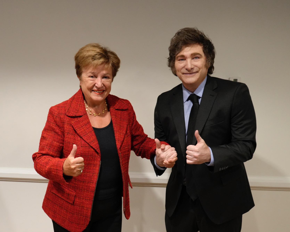 Javier Milei-Kristalina Georgieva