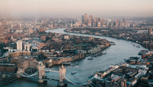 Vista da cidade de Londres