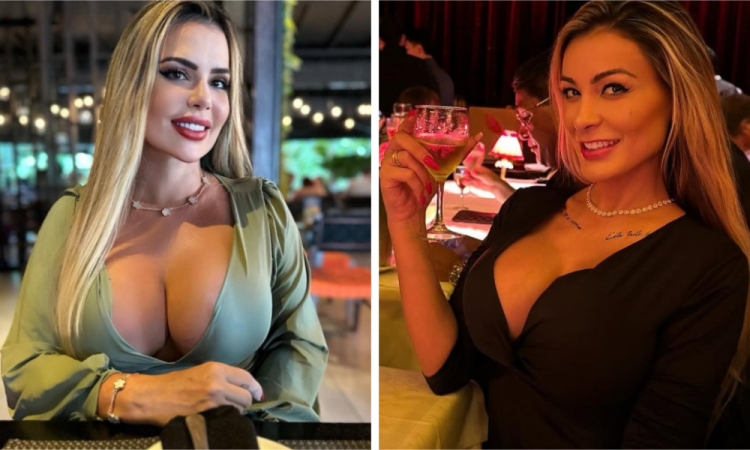 Denise Rocha e Andressa Urach participaram juntas da sexta edição de "A Fazenda"