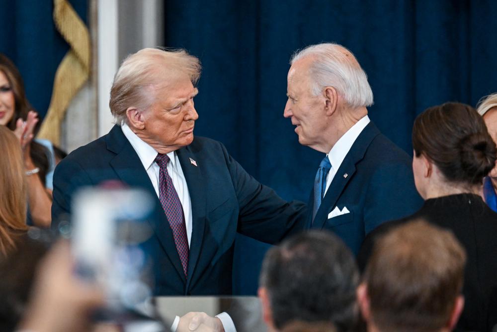 Biden e Trump