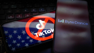 Imagem ilustrativa sobre banimentod o TikTok