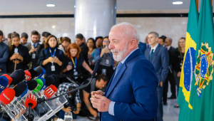 Lula em coletiva