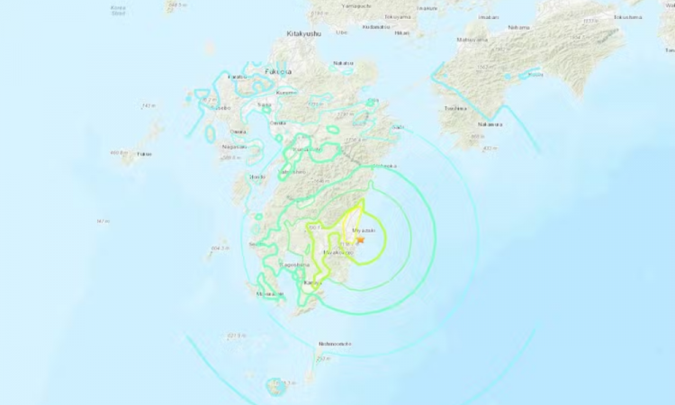 Japão lança alerta de tsunami após terremoto de magnitude 6,8