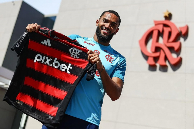 Apresentação do atacante Juninho no Flamengo