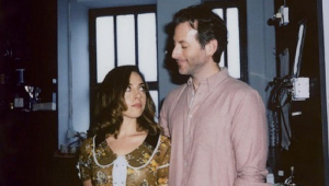 Aubrey Plaza e Jeff Baena em foto postada por ela no In stagram