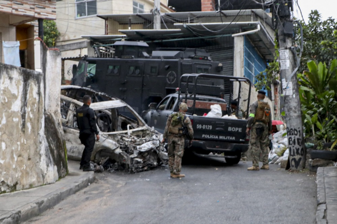 As forças de segurança do Rio de Janeiro deflagram um desdobramento da Operação Torniquete. na zona norte do Rio