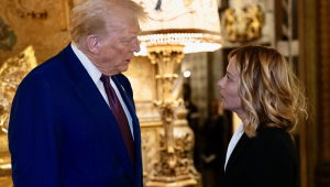 Donald Trump e Giorgia Meloni