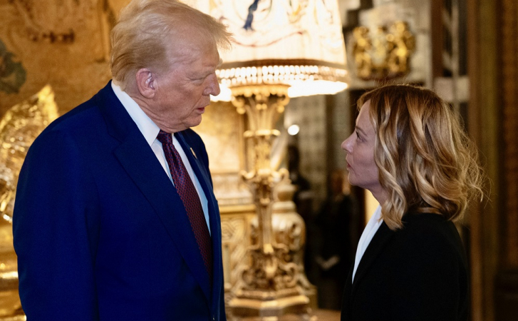 Donald Trump e Giorgia Meloni