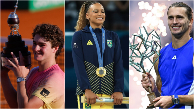 João Fonseca, Rebeca Andrade e Zverev são os destaques do Rio Open, que começa nesta segunda