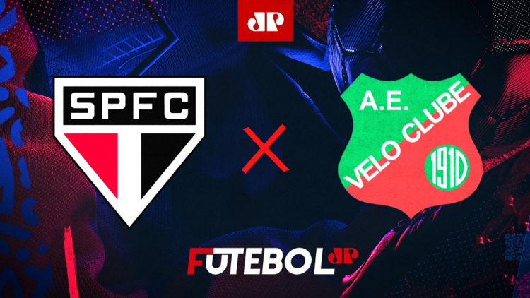 São Paulo x Velo Clube: confira a transmissão da Jovem Pan ao vivo