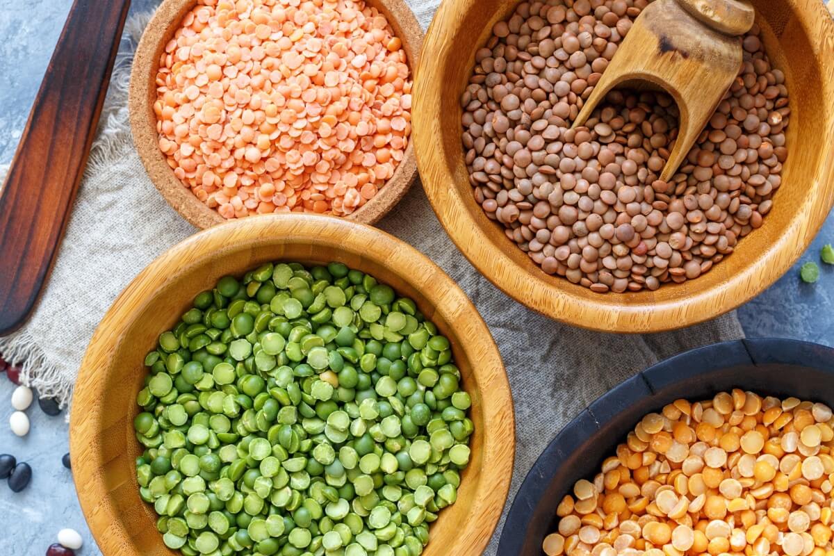 As leguminosas devem fazer parte de uma dieta equilibrada 