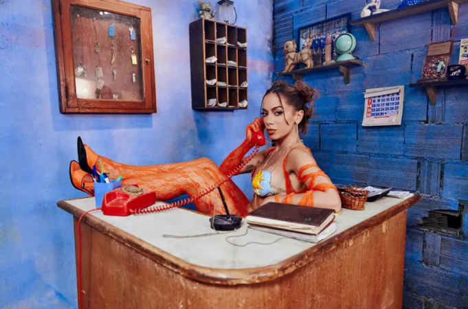 Imagem do disco "Funk Generation", sucesso de Anitta