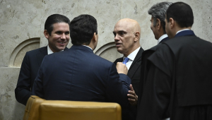 Moraes e presidentes legislativos