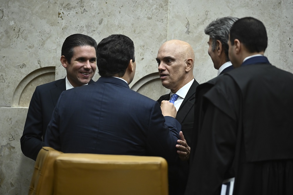 Moraes e presidentes legislativos