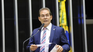 O deputado federal Paulinho da Força, do Solidariedade, no plenário da Câmara