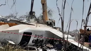 Acidente de avião militar no Sudão