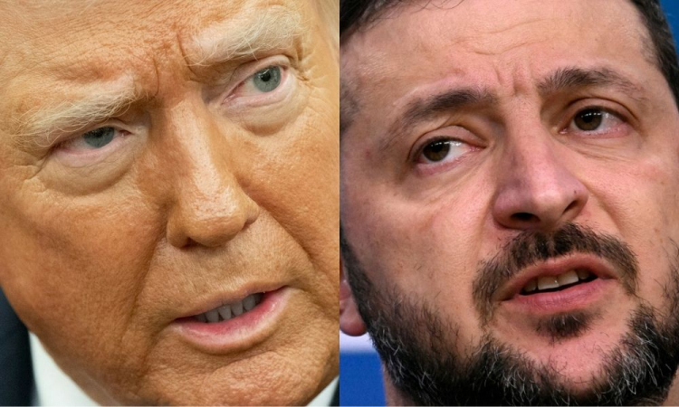 Trump chama Zelensky de ‘ditador’ após ucraniano criticar reunião dos EUA com a Rússia