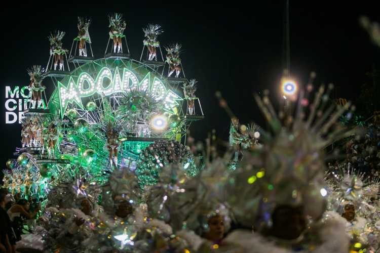 Desfile da Escola de Samba Mocidade