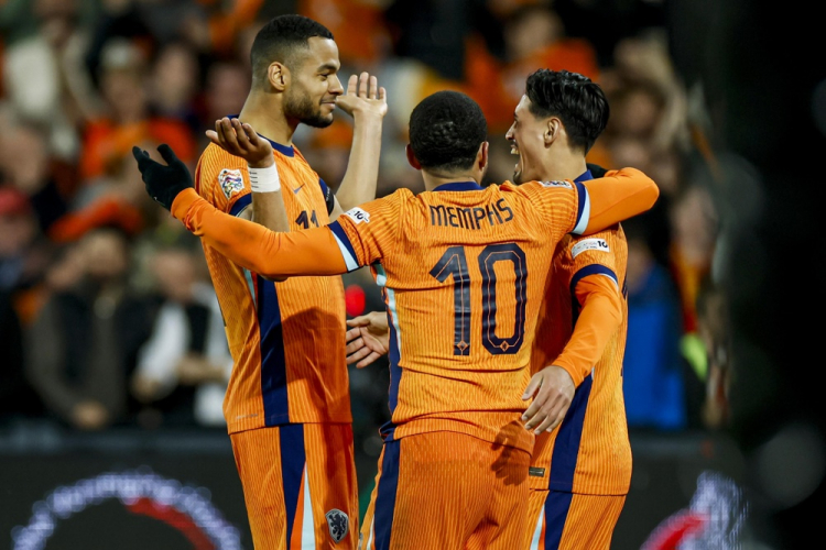 Com Memphis Depay de titular, Holanda consegue virada sobre a Espanha, mas leva empate no final