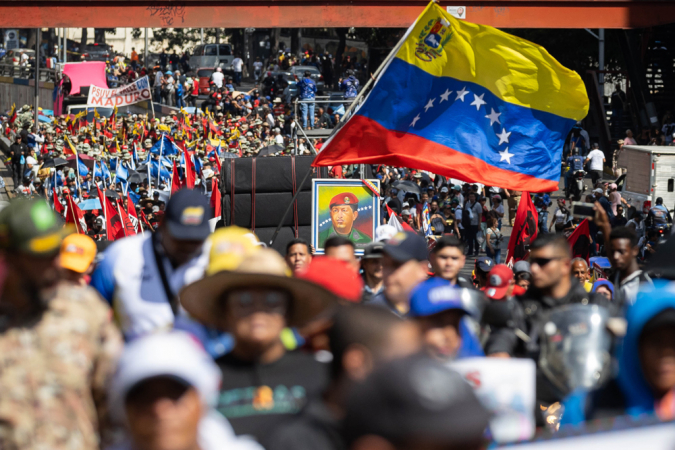 Comemoração do aniversário da Rebelião Popular na Venezuela