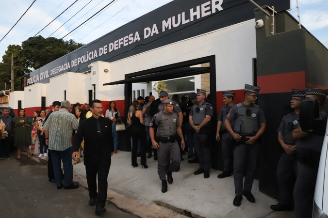 Governo do Estado de São Paulo Governo do Estado de São Paulo Seguir Inauguração de Delegacia de Defesa da Mulher em Hortolândia