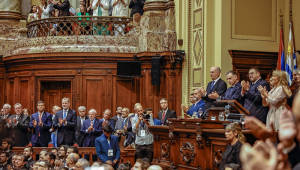 Lula participa da cerimônia de posse do presidente do Uruguai, Yamandú Orsi, na Assembleia Geral do Poder Legislativo