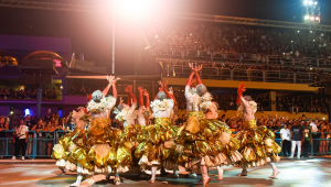 Beija-Flor de Nilópolis do Grupo Especial do carnaval do Rio de Janeiro desfilou nesta Segunda Feira, dia (03)