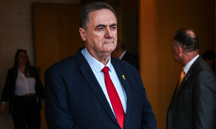 srael's Foreign Minister Israel Katz waits to receive France's Minister for Europe and Foreign Affairs in Jerusalem on October 7, 2024.