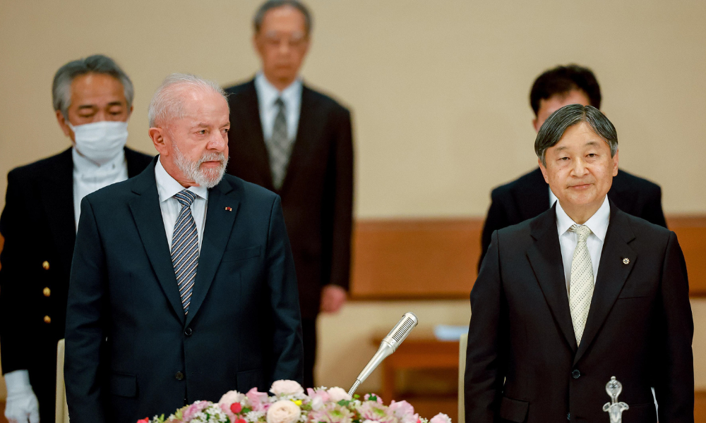 Jantar oferecido por Suas Majestades Imperiais, o Imperador Naruhito e a Imperatriz Masako, em homenagem ao Presidente da República e à Senhora Janja Lula da Silva