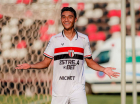 Pedro Severino celebra gol pelo time de base do Botafogo de Ribeirão Preto